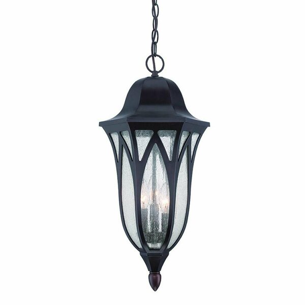 Estallar 23.25 x 11 x 11 in. Milano 3-Light Oil-Rubbed Bronze Hanging Light ES3089144